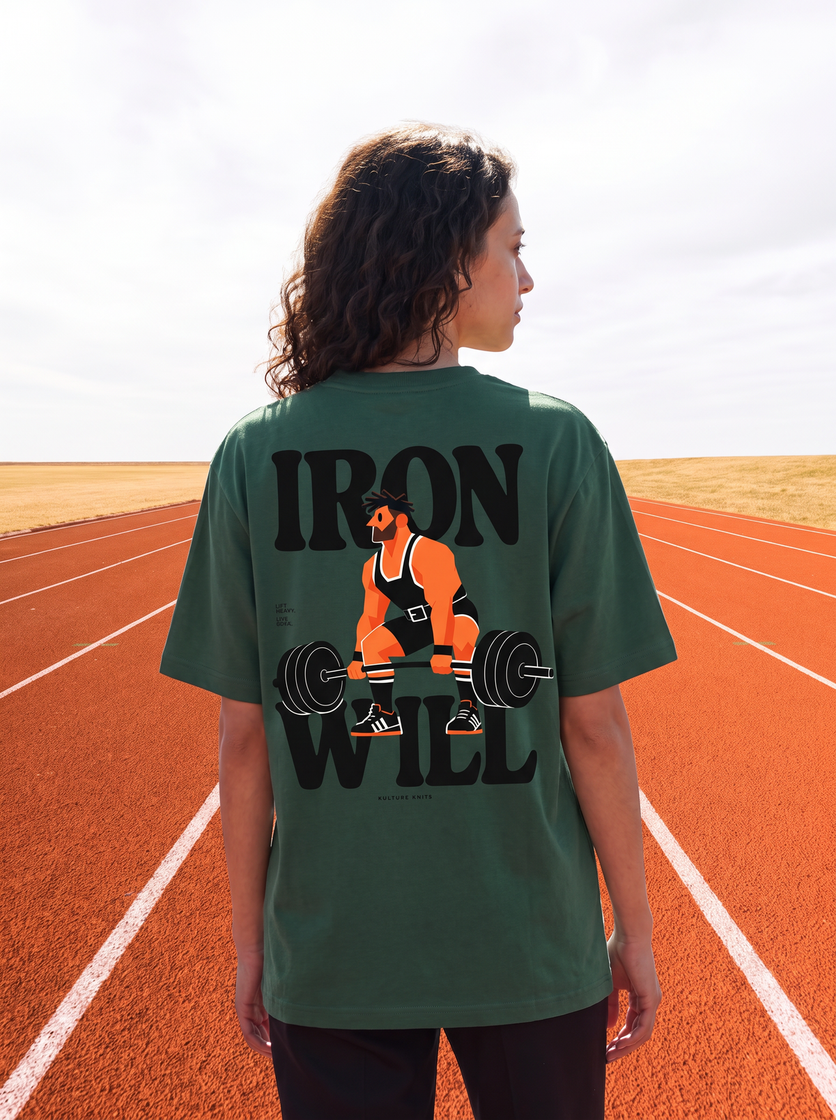 Iron Will Oversized Tee