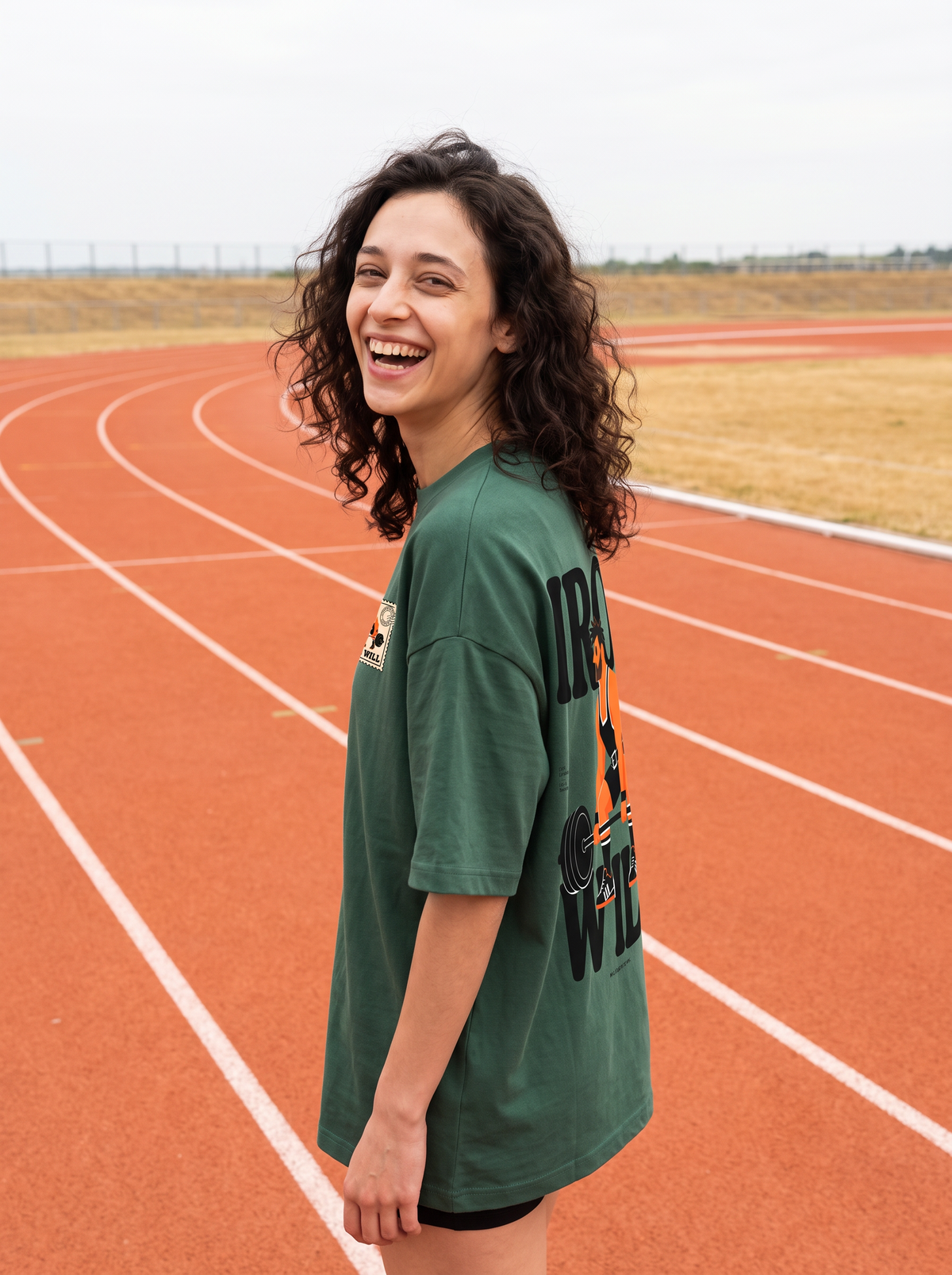 Iron Will Oversized Tee