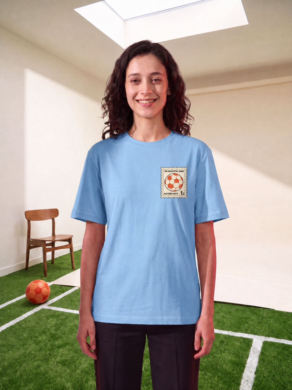 Corner Kick Oversized Tee — front