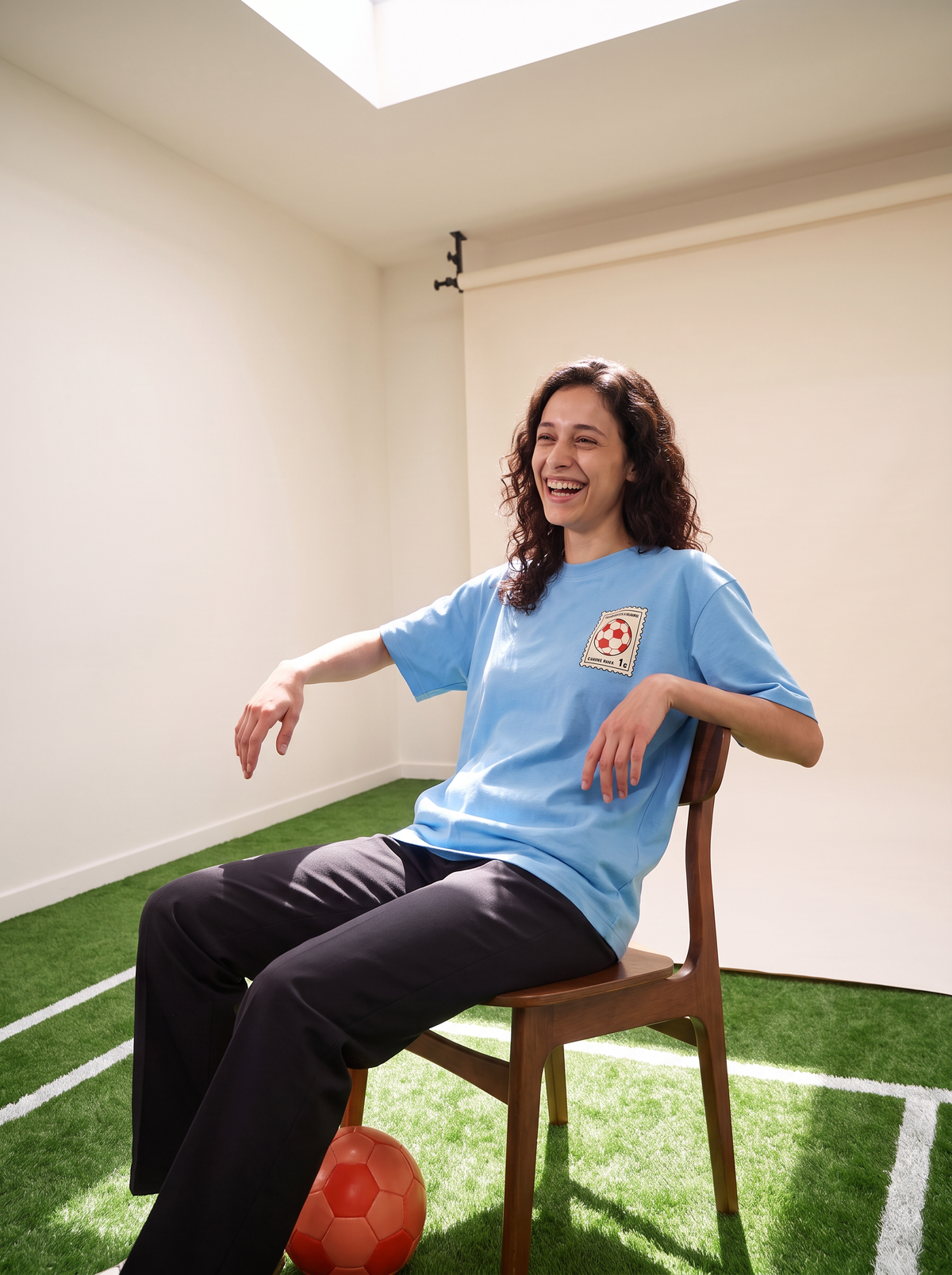 Corner Kick Oversized Tee — editorial