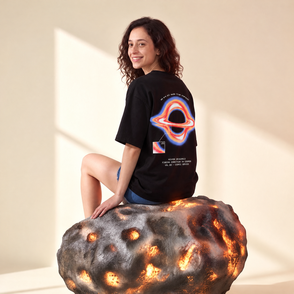 Supermassive Black Hole Oversized Tee