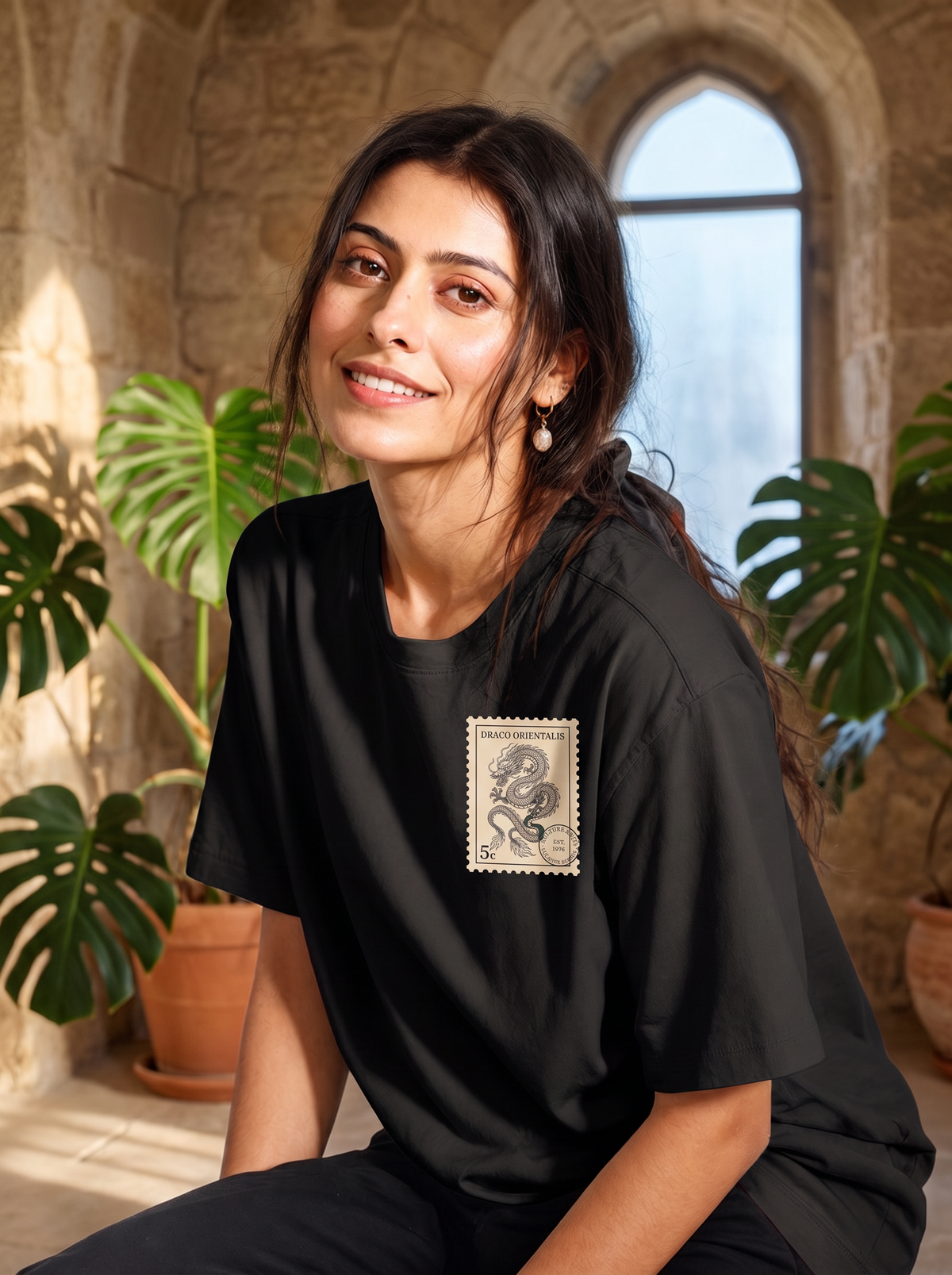Dragon Oversized Tee