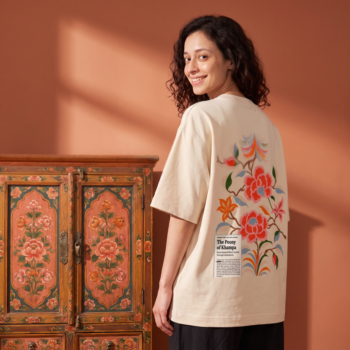 Tibetan Oversized Tee