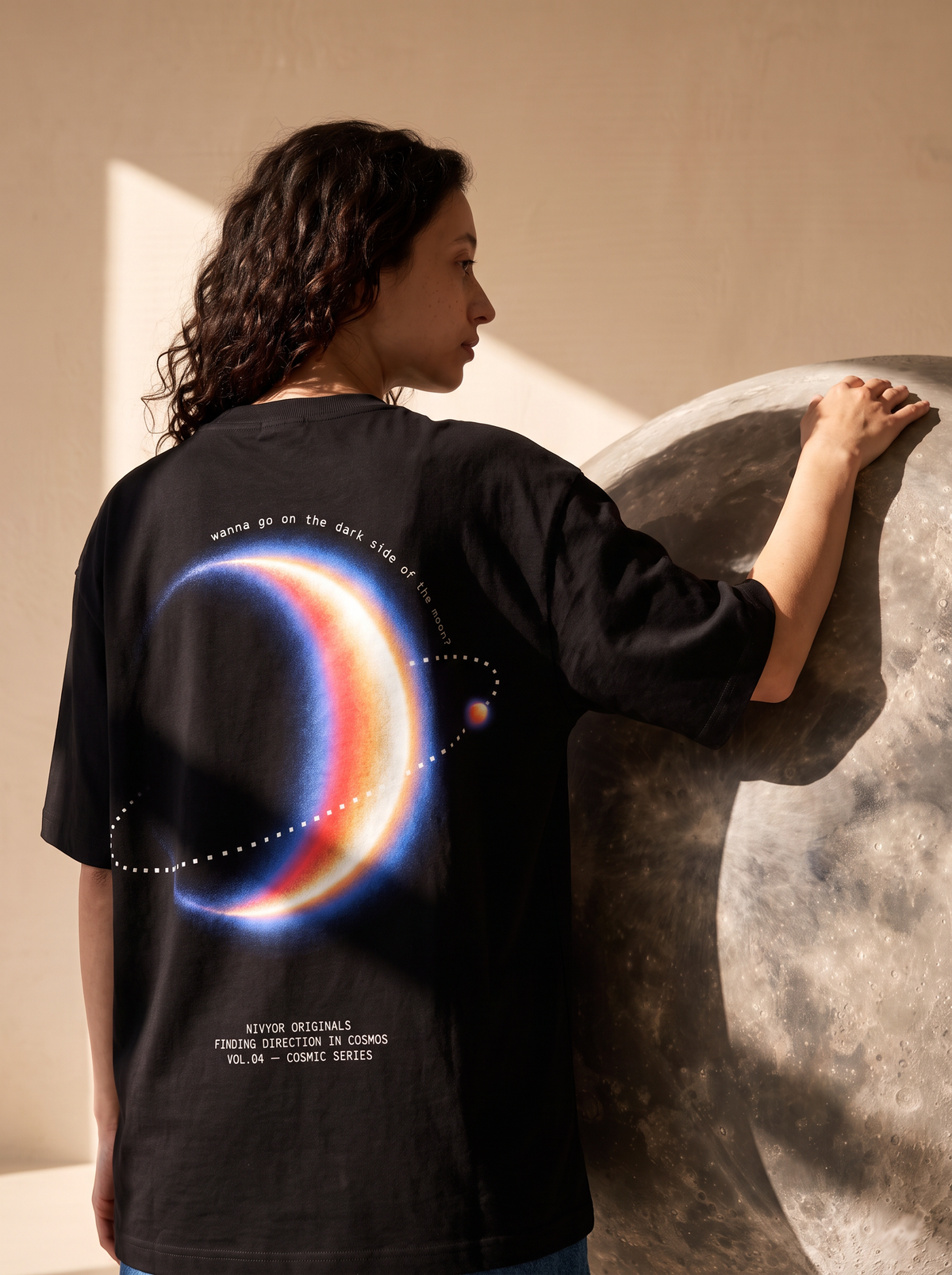 Dark Side of the Moon Oversized Tee