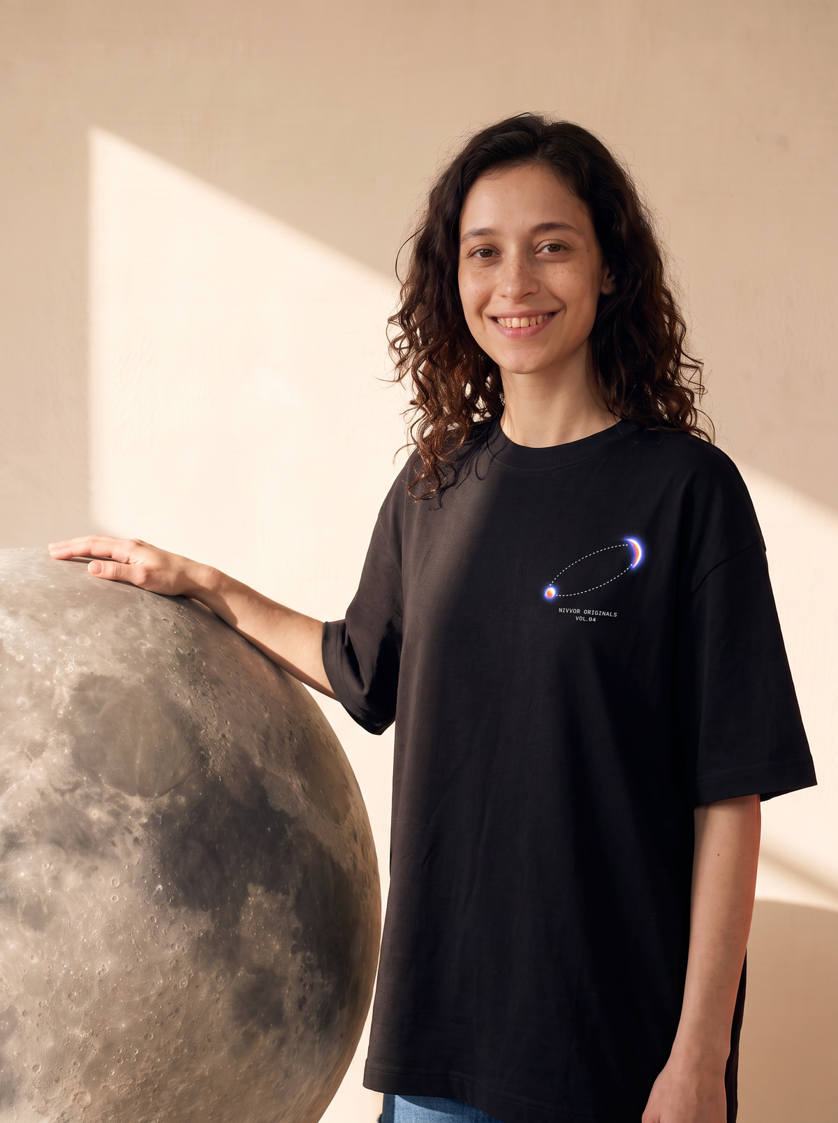 Dark Side of the Moon Oversized Tee