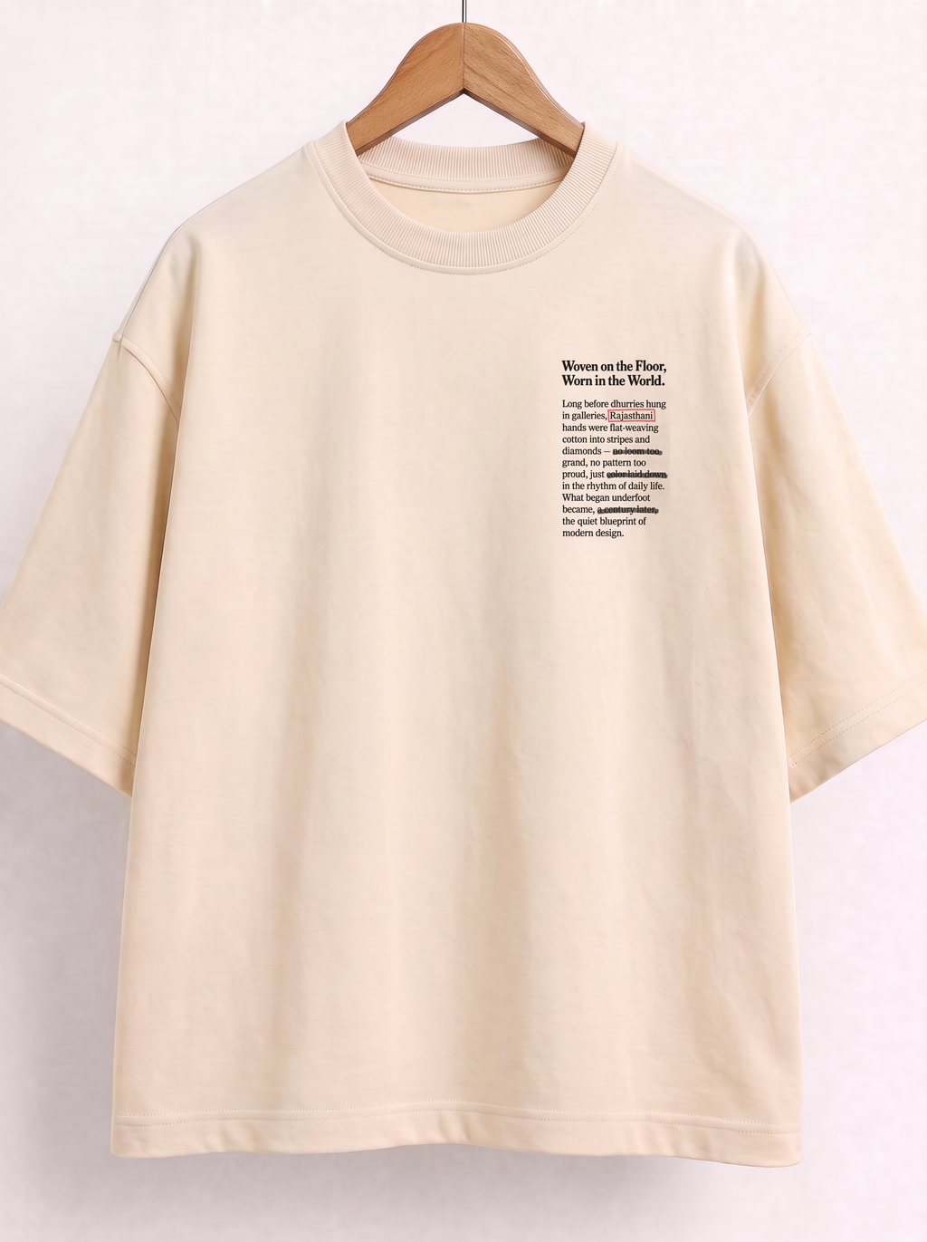 Indian Oversized Tee