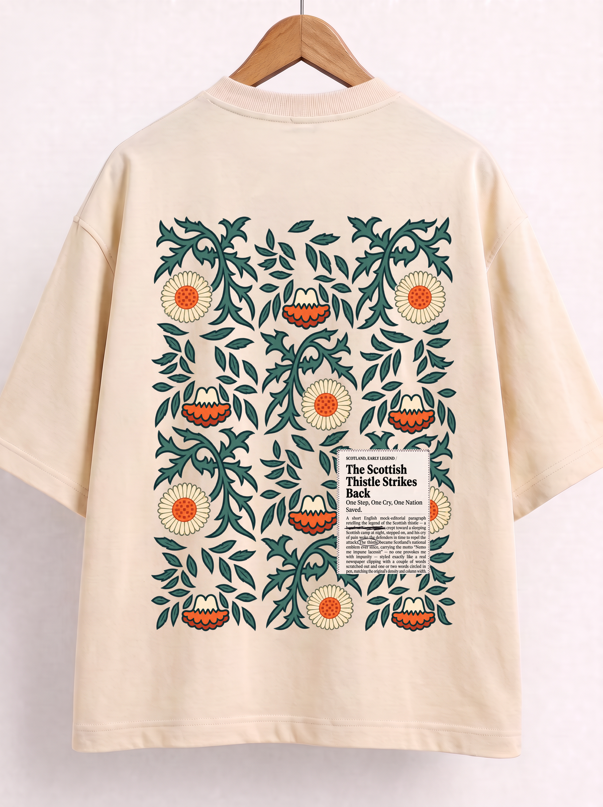 Scottish Oversized Tee