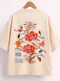 Tibetan Oversized Tee