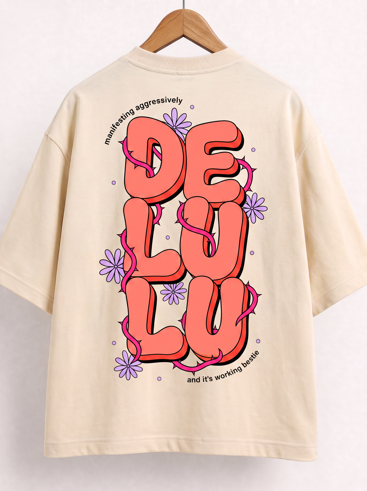 Delulu Oversized Tee