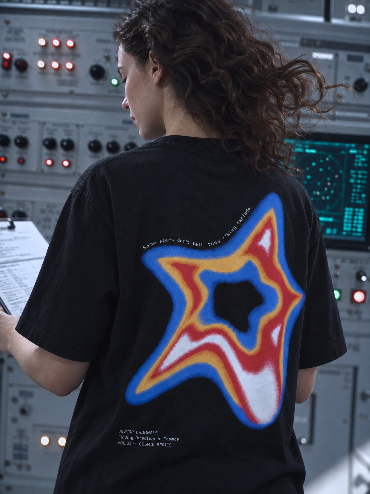 Star Supernova Oversized Tee