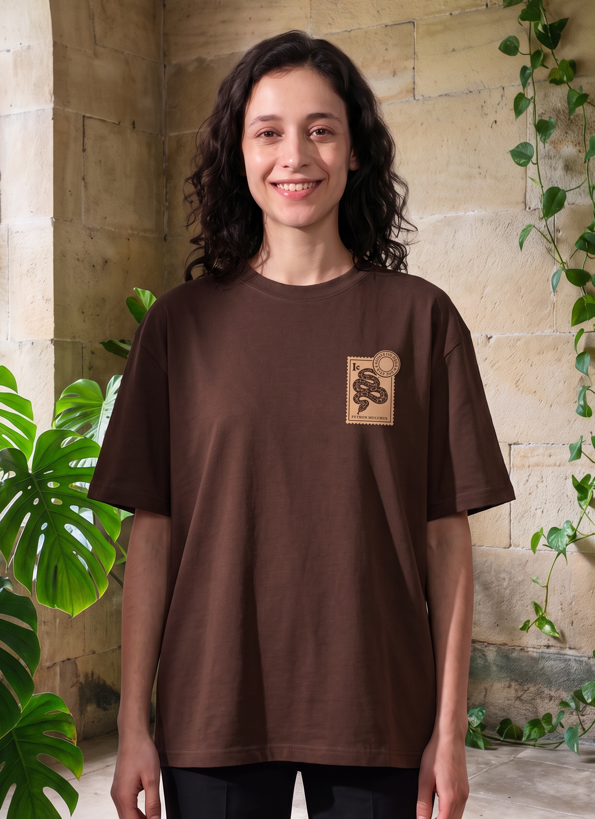 Python Oversized Tee