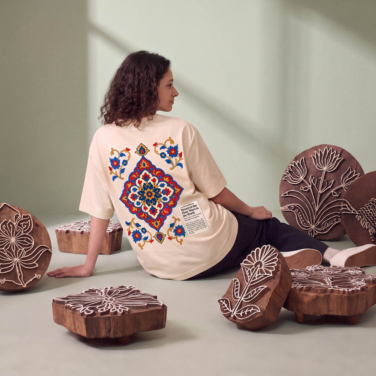 Indian Oversized Tee