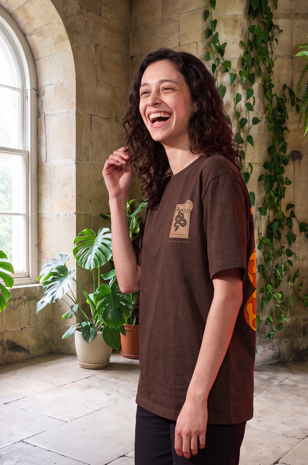 Python Oversized Tee