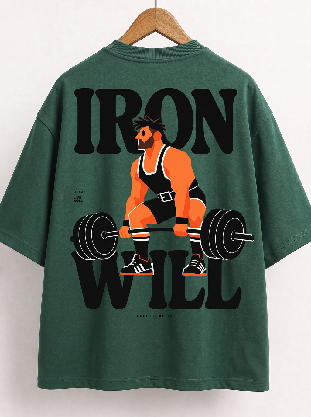 Iron Will Oversized Tee