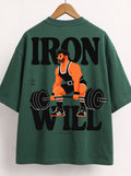 Iron Will Oversized Tee