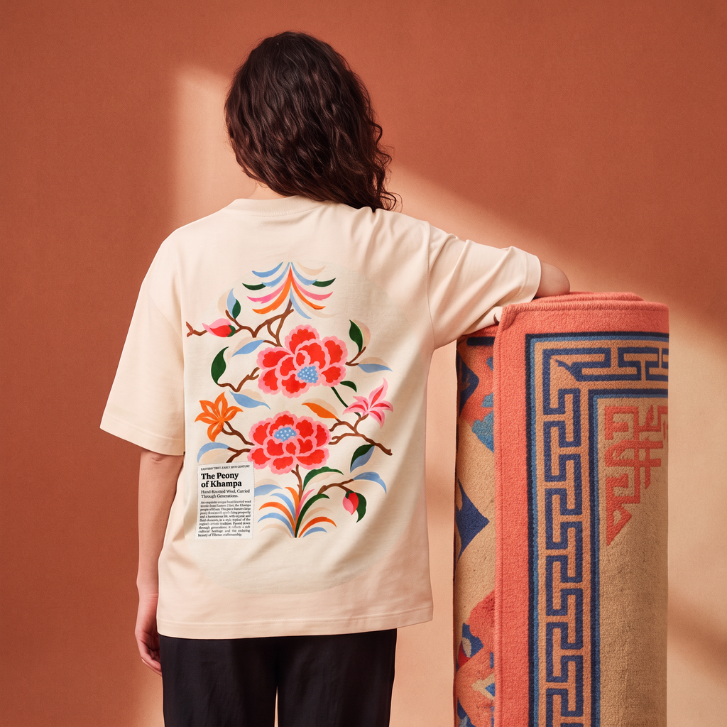 Tibetan Oversized Tee