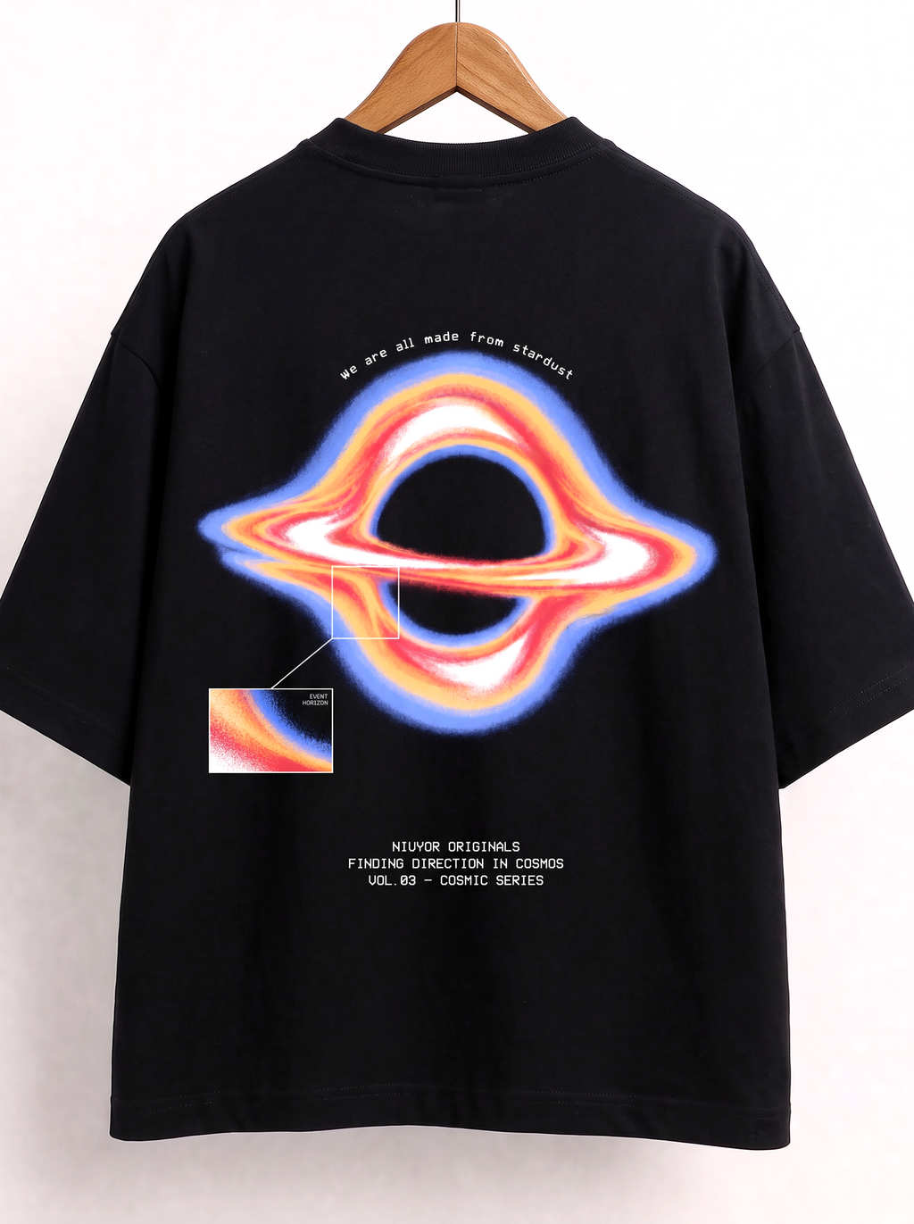 Supermassive Black Hole Oversized Tee