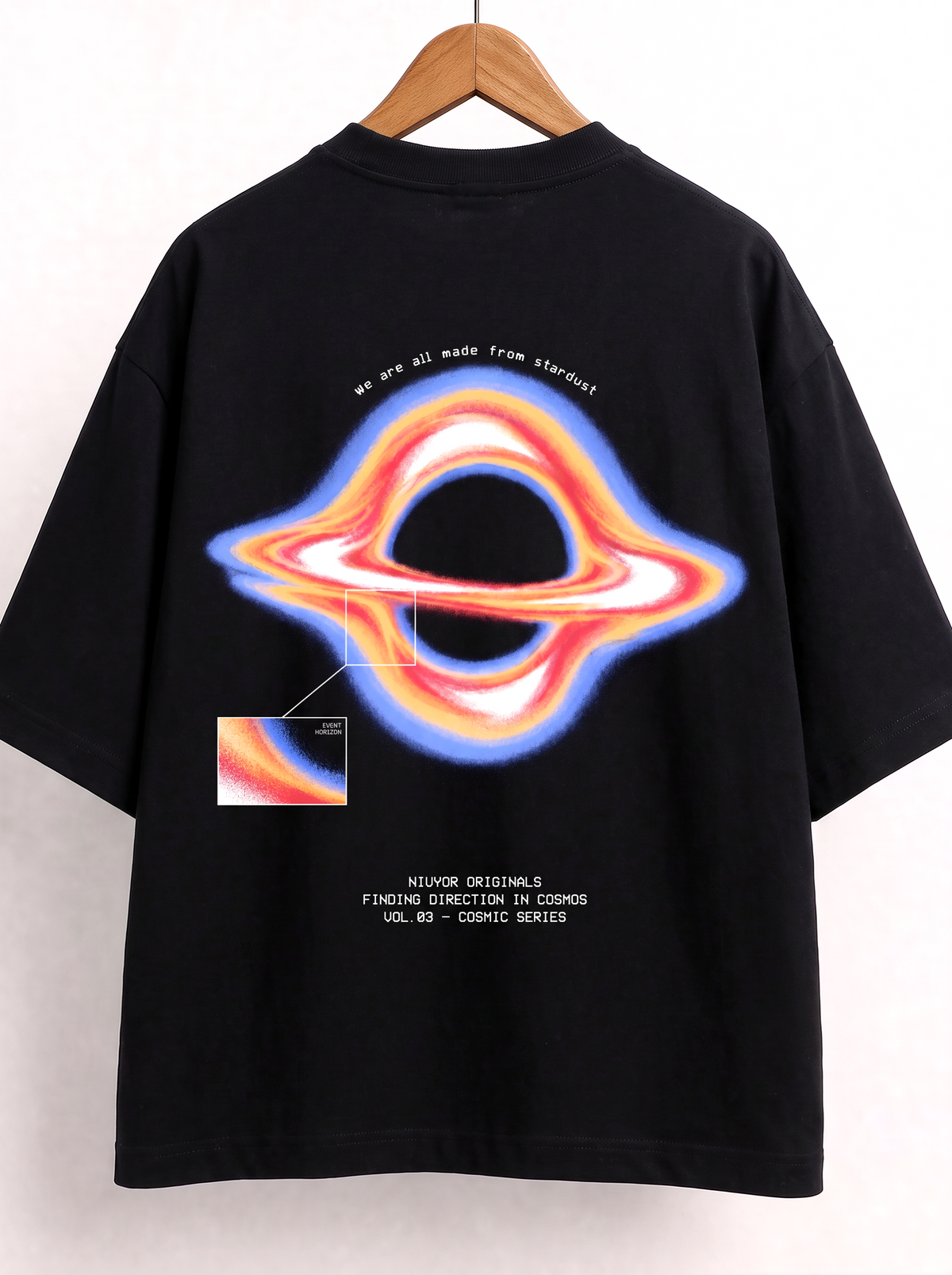 Supermassive Black Hole Oversized Tee